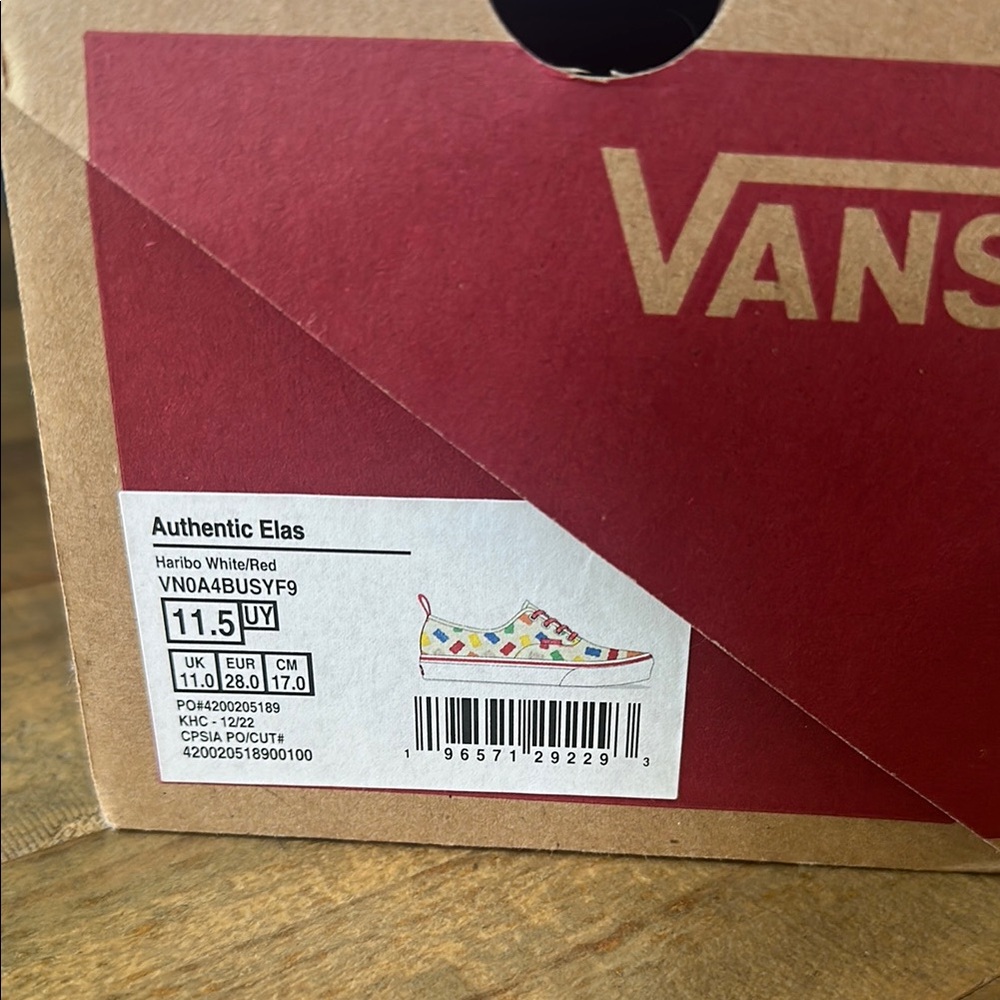NWT Kids Vans Haribo "Gummy Bears" Sneakers - Picture 7 of 7